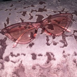 Pink sunglasses